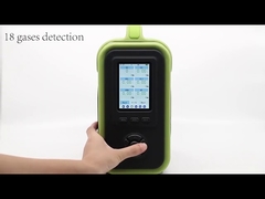 Bảo vệ cuộc sống Máy phân tích khí chất lượng không khí với phát hiện tối đa 18 khí để ngăn ngừa rò rỉ khí