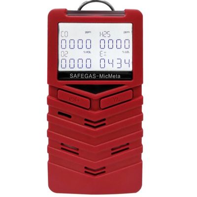 MicMeta IECEx/ATEX/EMC Certified Multi Gas Detector Portable Light Weight Small Size