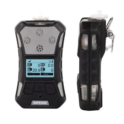 Confined Space CO H2S NH3 Multi Gas Detector with Imported Gas Sensor Large Capacity Lithium Battery