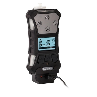 Confined Space CO H2S NH3 Multi Gas Detector with Imported Gas Sensor Large Capacity Lithium Battery