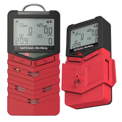 MicMeta Multi-Gas Detector with Imported Sensors for NH₃/H₂S/CO₂/CH₄ – IP66/IP68 Waterproof and Man Down Alarm
