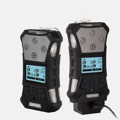 "Sentinel" – Rugged Pumped 4-Gas Detector (O2/CO/H2S/LEL) for Confined Space & Hazardous Zones