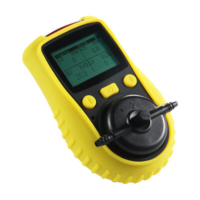 Portable HCL Gas Detector with 0-100PPM Range, Electrochemical Sensor, and IP65 Protection for Toxic Gas Monitoring