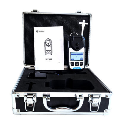 Portable CO Detector with Pumped Diffusion Dual Sampling and Data Logger for Carbon Monoxide Detection