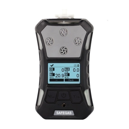 Confined Space CO H2S NH3 Multi Gas Detector with Imported Gas Sensor Large Capacity Lithium Battery