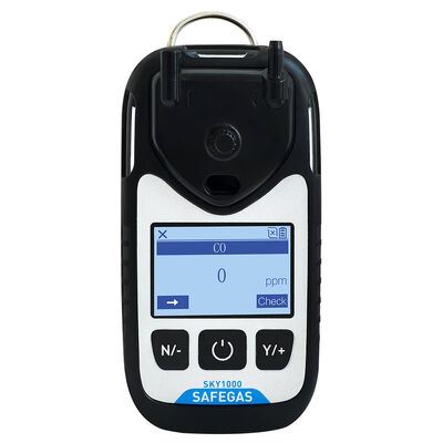 Máy dò CO di động với bơm khuếch tán lấy mẫu kép và bộ ghi dữ liệu để phát hiện Carbon Monoxide